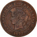 Coin, France, 5 Centimes, 1872