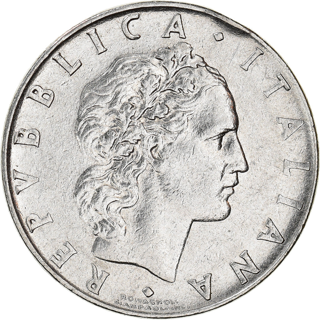 Moeda, Itália, 50 Lire, 1967