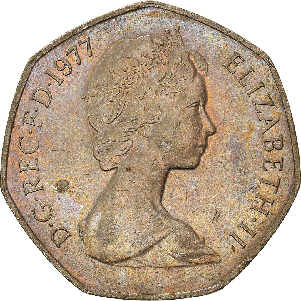 Moneta, Gran Bretagna, 50 New Pence, 1977