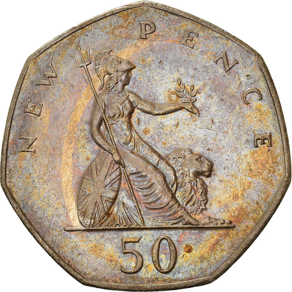 Moneta, Gran Bretagna, 50 New Pence, 1977
