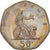 Monnaie, Grande-Bretagne, 50 New Pence, 1977