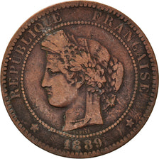 Münze, Frankreich, 10 Centimes, 1889