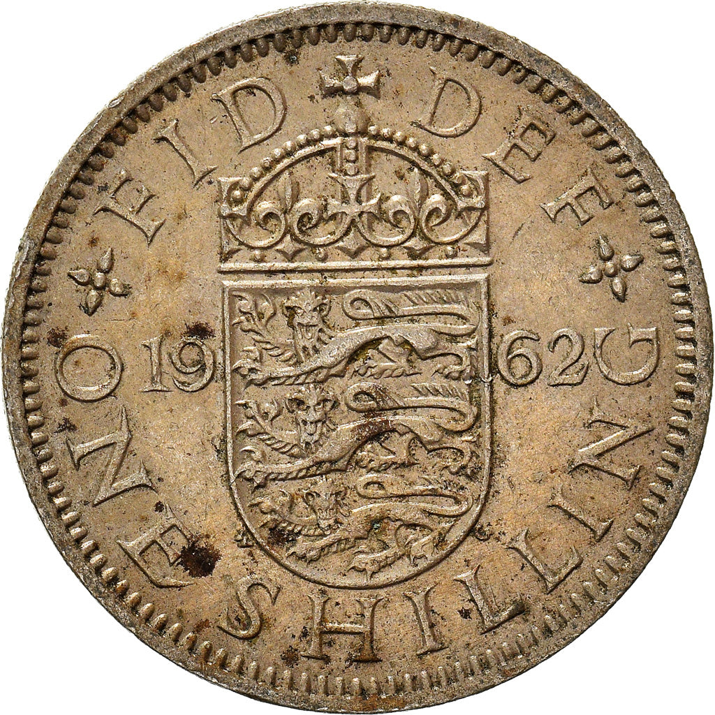 Moeda, Grã-Bretanha, Shilling, 1962