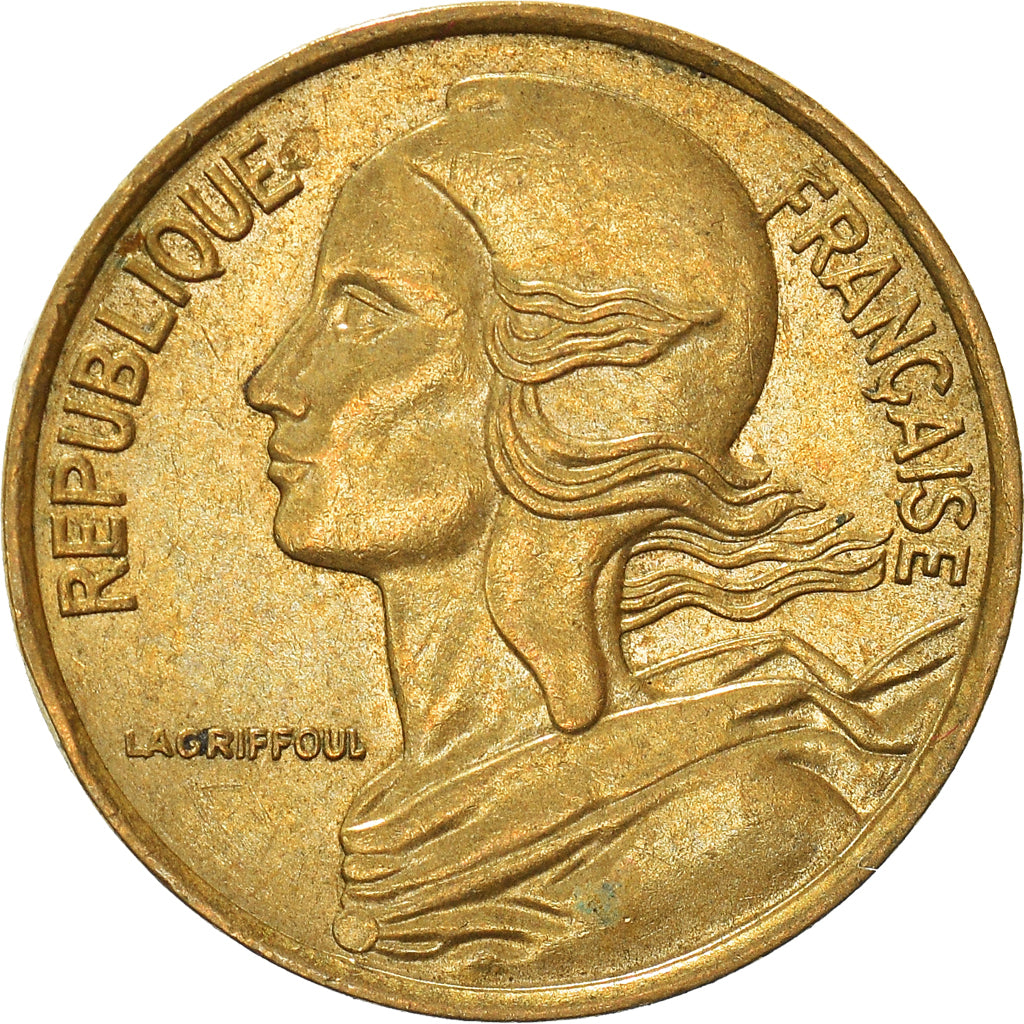 Munten, Frankrijk, 5 Centimes, 1975