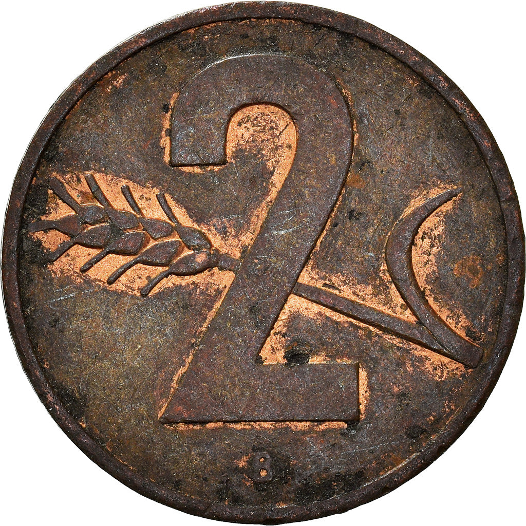 Moneta, Svizzera, 2 Rappen, 1966