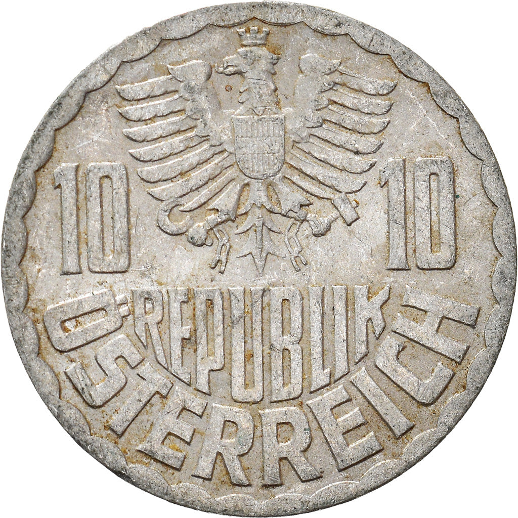 Moneta, Austria, 10 Groschen, 1971