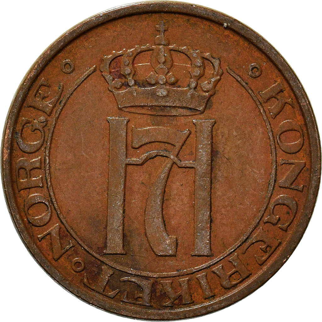 Moneta, Norvegia, 2 Öre, 1939