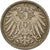 Monnaie, Empire allemand, 5 Pfennig, 1903