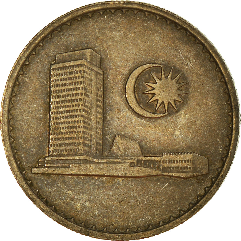 Moneta, Malezja, 10 Sen, 1973