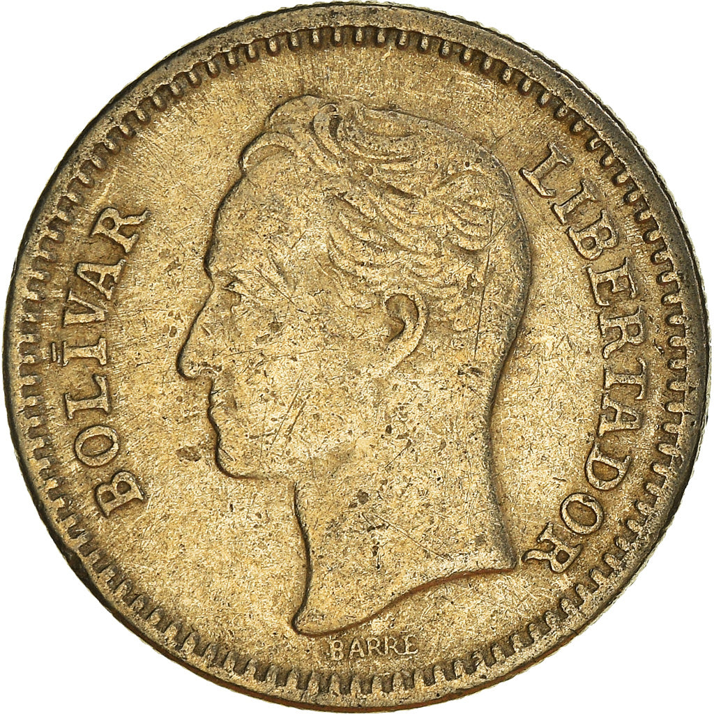 Monnaie, Venezuela, 25 Centimos, 1965