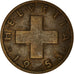 Moneta, Svizzera, 2 Rappen, 1953