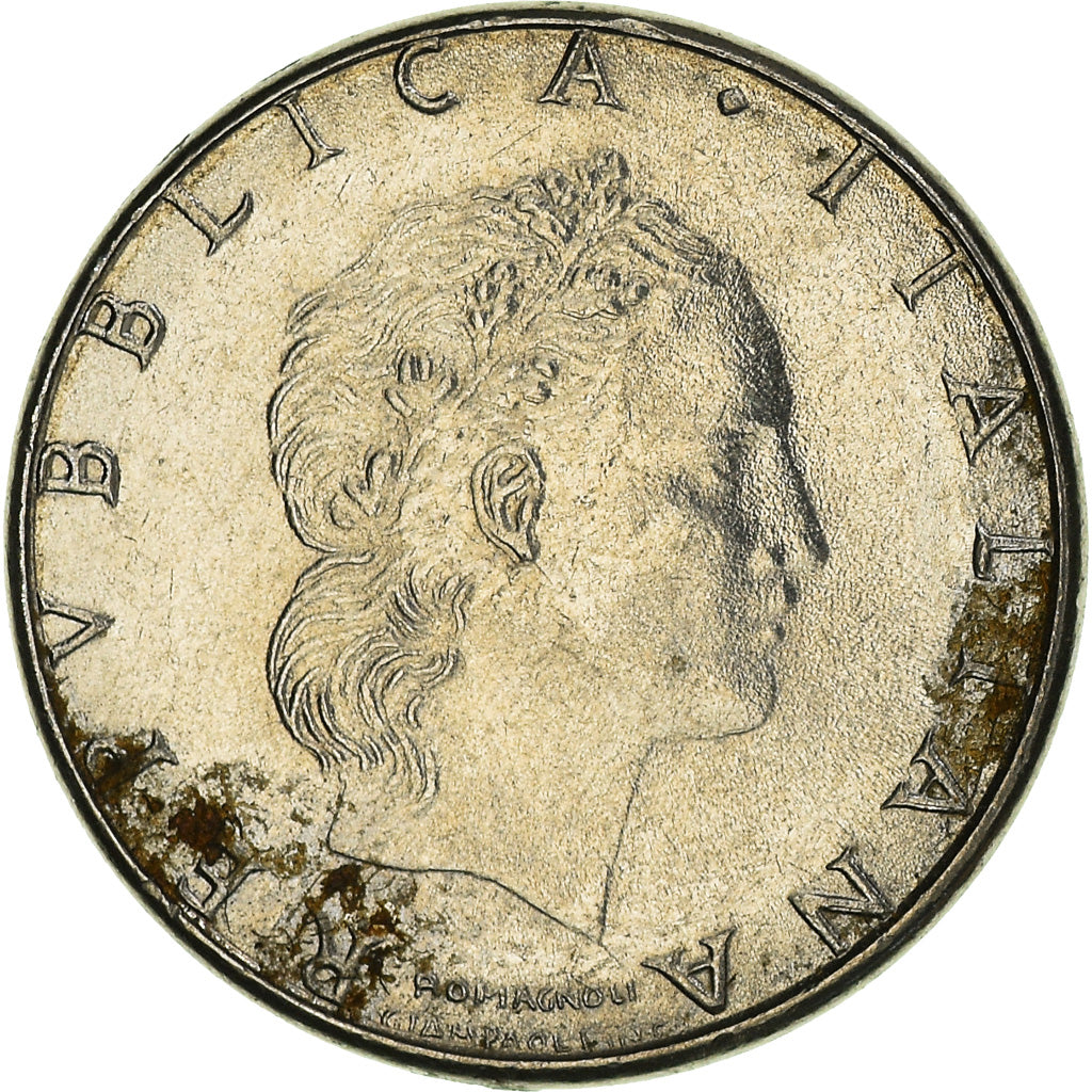 Moneta, Italia, 50 Lire, 1990