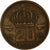 Moneda, Bélgica, 20 Centimes, 1959