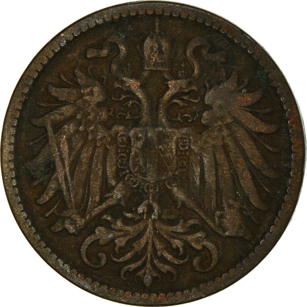 Moneta, Austria, 2 Heller, 1897