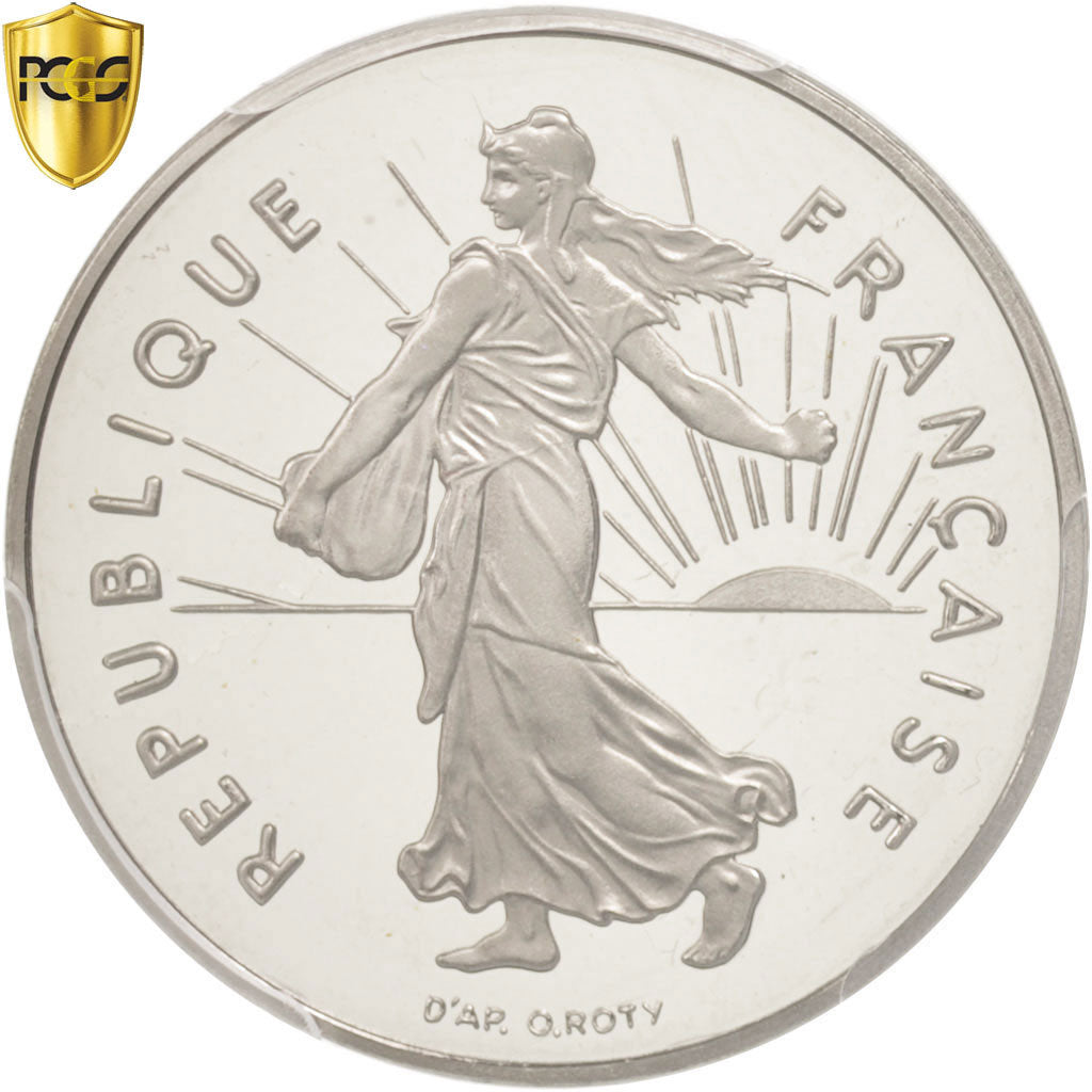 Monnaie, France, Semeuse, Franc, 1996, Paris, PCGS, PR67DCAM, FDC, Nickel
