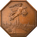 France, Token, Chambre de Commerce de Rouen, 1802, Lecomte, EF(40-45), Bronze