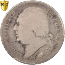 Coin, France, Louis XVIII, Louis XVIII, 2 Francs, 1818, La Rochelle, PCGS, AG03