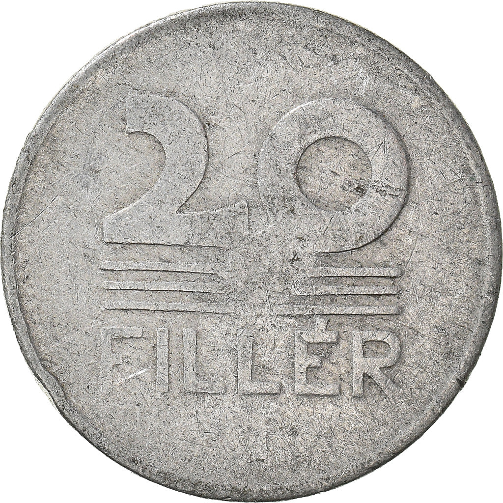 Coin, Hungary, 20 Fillér, 1953