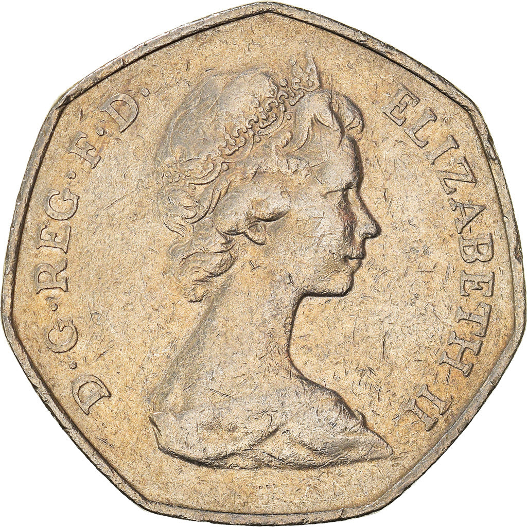 Moneta, Gran Bretagna, 50 Pence, 1973
