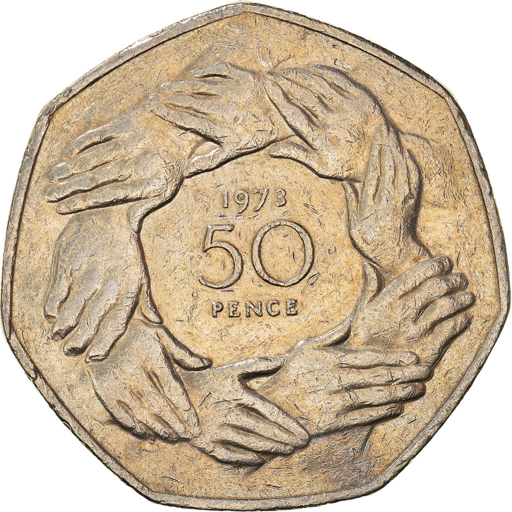 Moneta, Gran Bretagna, 50 Pence, 1973