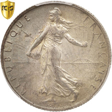 France, Semeuse, 2 Francs, 1914, Castelsarrasin, PCGS, MS64, Silver, KM:845.2