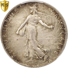 Coin, France, Semeuse, 2 Francs, 1920, Paris, PCGS, MS64, MS(64), Silver
