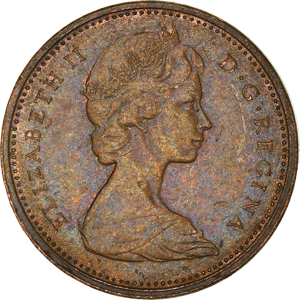 Moneda, Canadá, Cent, 1973