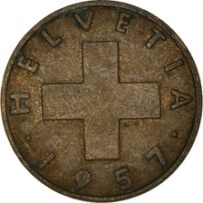 Moneta, Svizzera, 2 Rappen, 1957