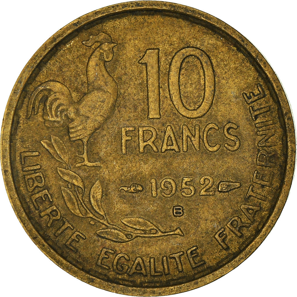 Coin, France, 10 Francs, 1952
