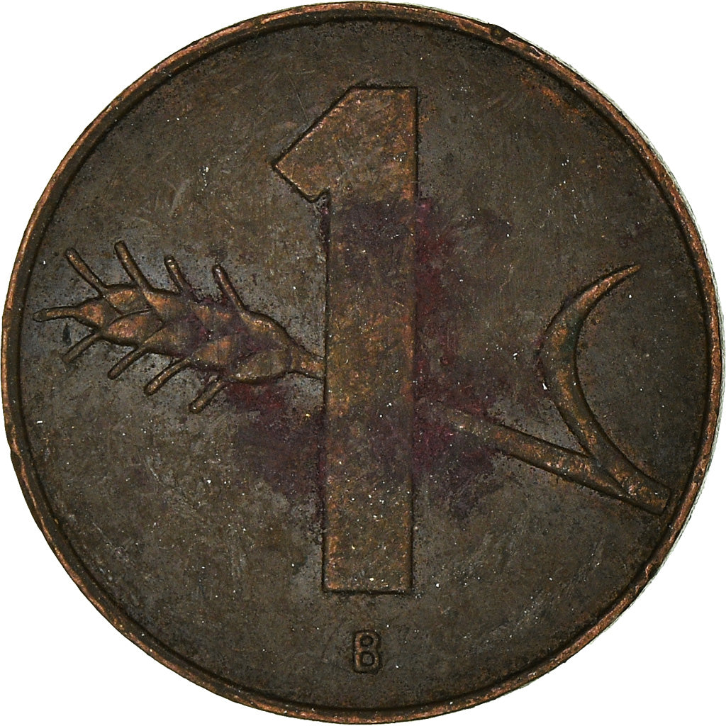 Coin, Switzerland, Rappen, 1962