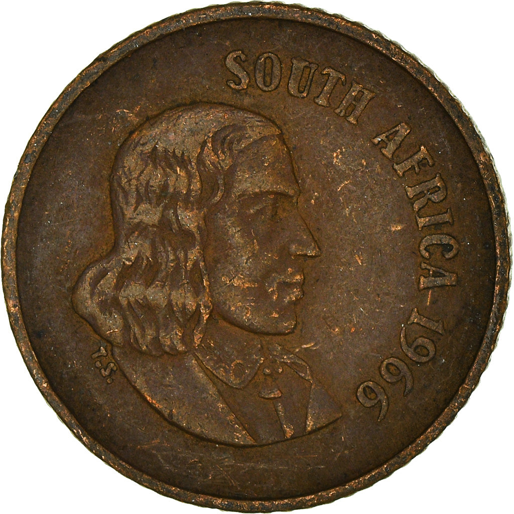 Moneta, Południowa Afryka, Cent, 1966