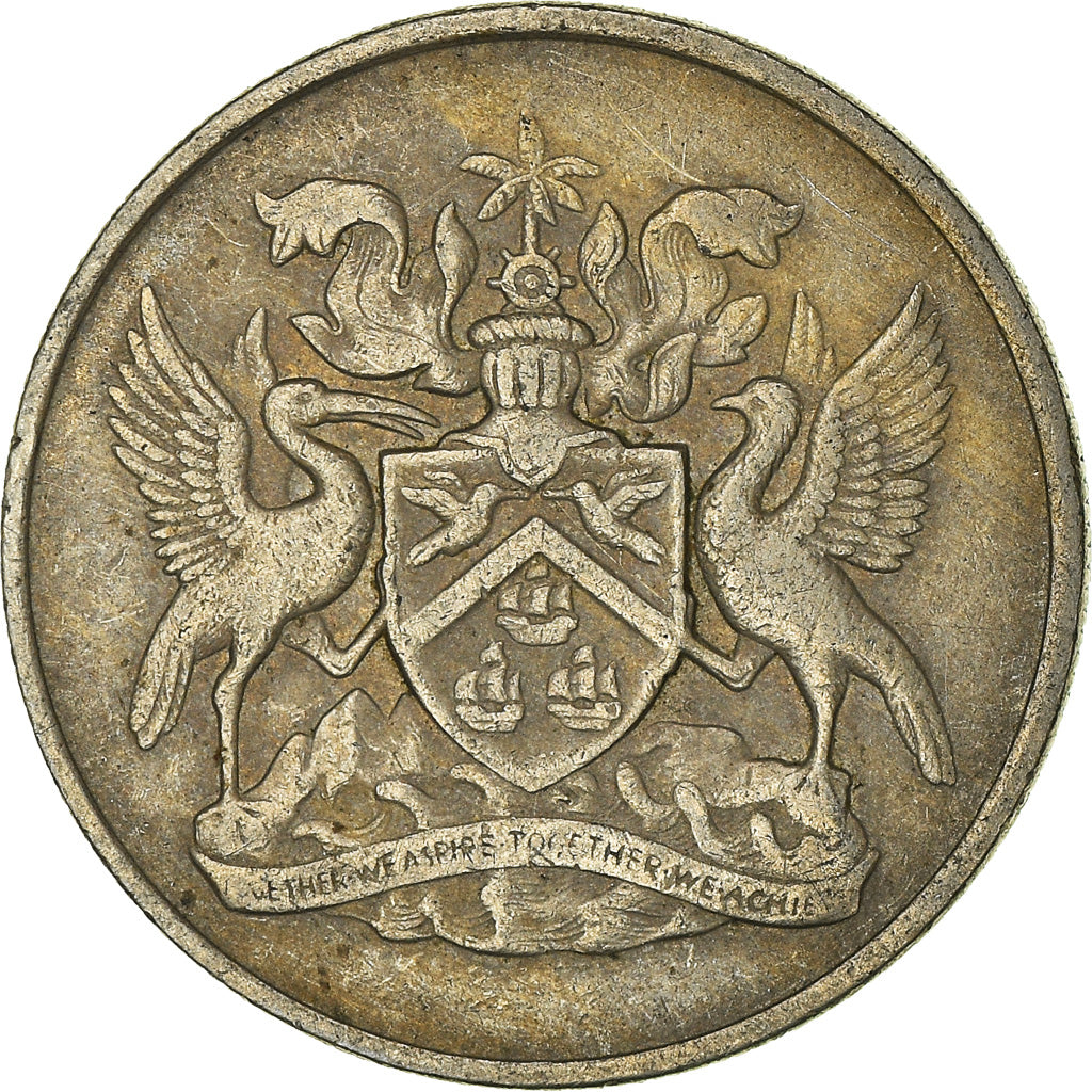 Coin, TRINIDAD & TOBAGO, 25 Cents, 1966