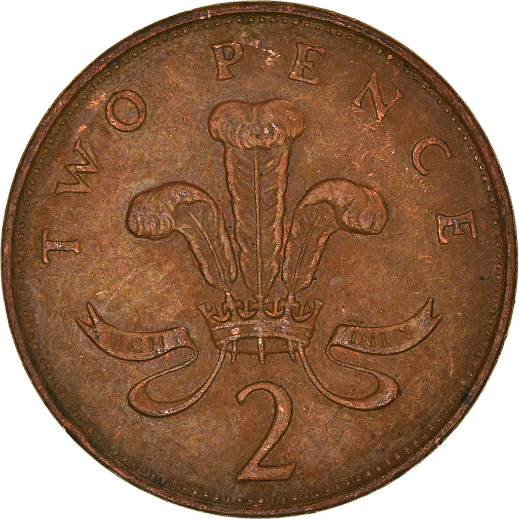 Monnaie, Grande-Bretagne, 2 Pence, 1992