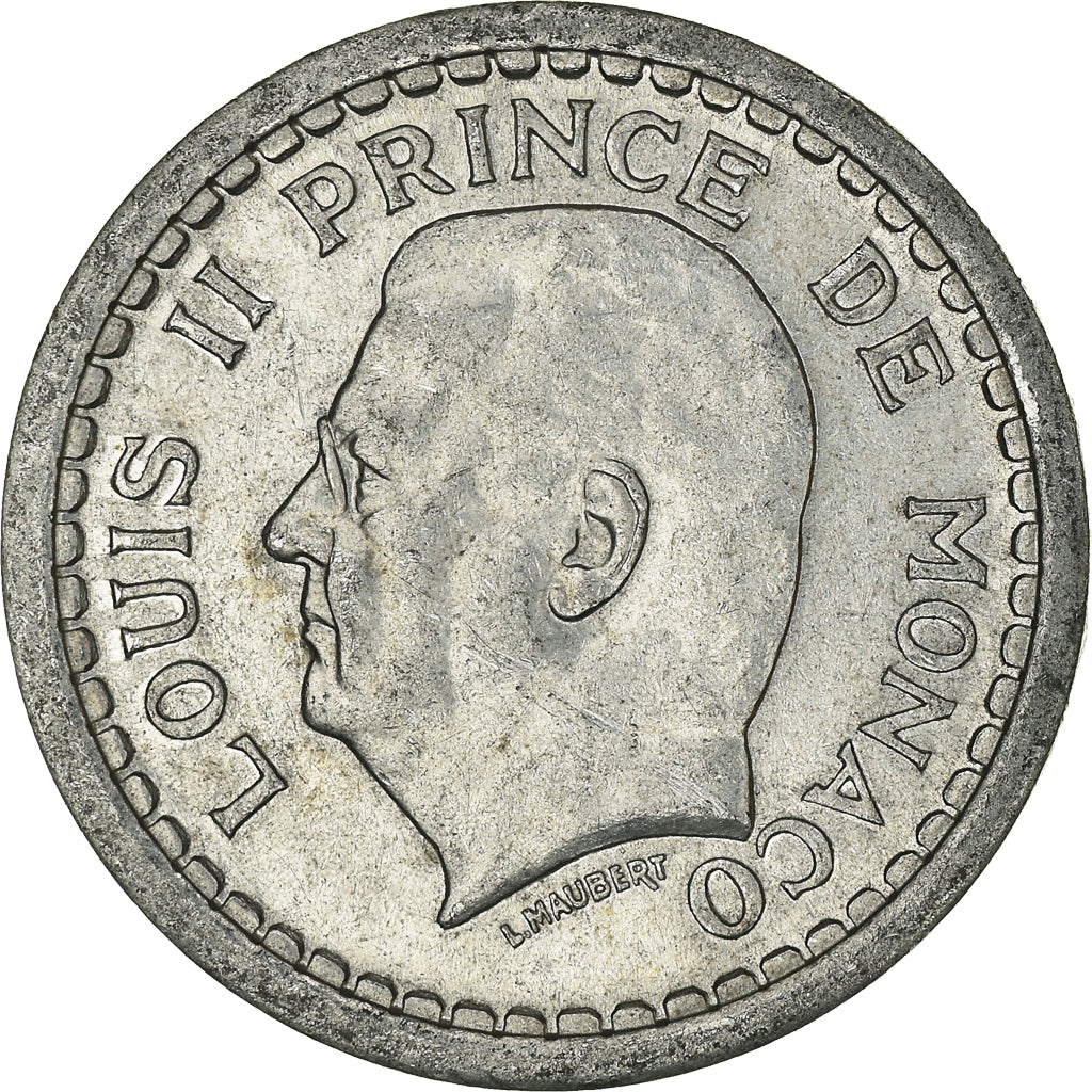 Coin, Monaco, Franc, Undated (1943)