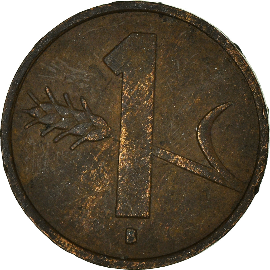 Coin, Switzerland, Rappen, 1956