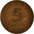 Moneda, TRINIDAD & TOBAGO, 5 Cents, 1966