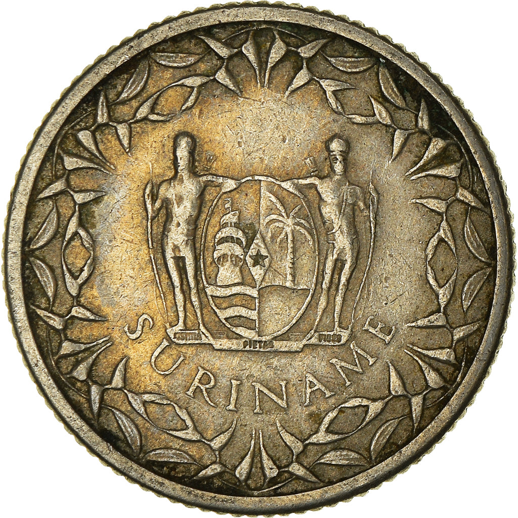 Coin, Surinam, 25 Cents, 1962