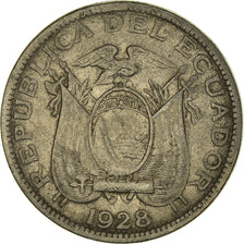 Moneta, Ekwador, 5 Centavos, Cinco, 1928