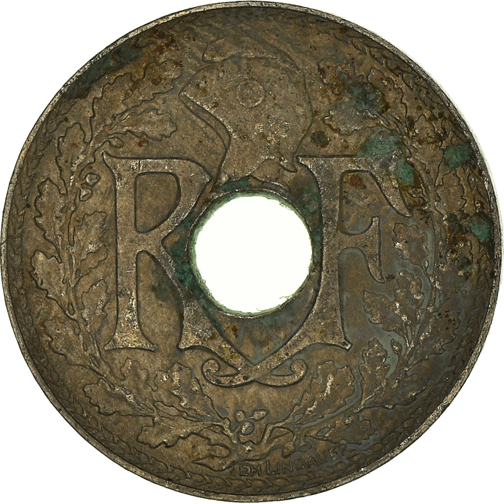 Coin, France, 5 Centimes, 1934