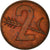 Coin, Switzerland, 2 Rappen, 1974