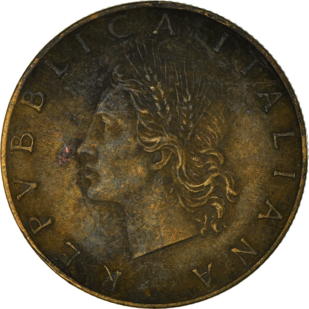 Monnaie, Italie, 20 Lire, 1958