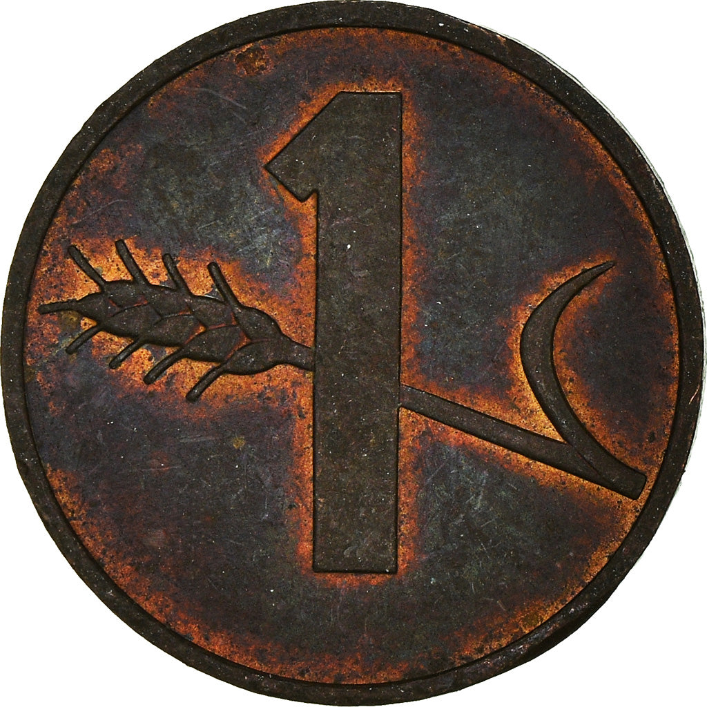 Coin, Switzerland, Rappen, 1975