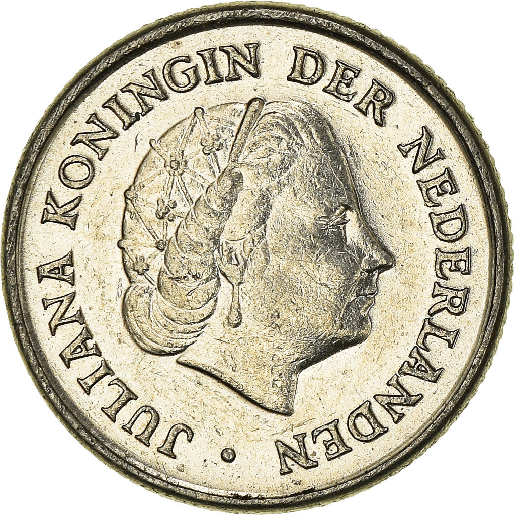 Monnaie, Pays-Bas, 10 Cents, 1974