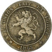 Monnaie, Belgique, 5 Centimes, 1863