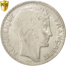 Coin, France, Turin, 10 Francs, 1932, Paris, PCGS, MS62, MS(60-62), Silver