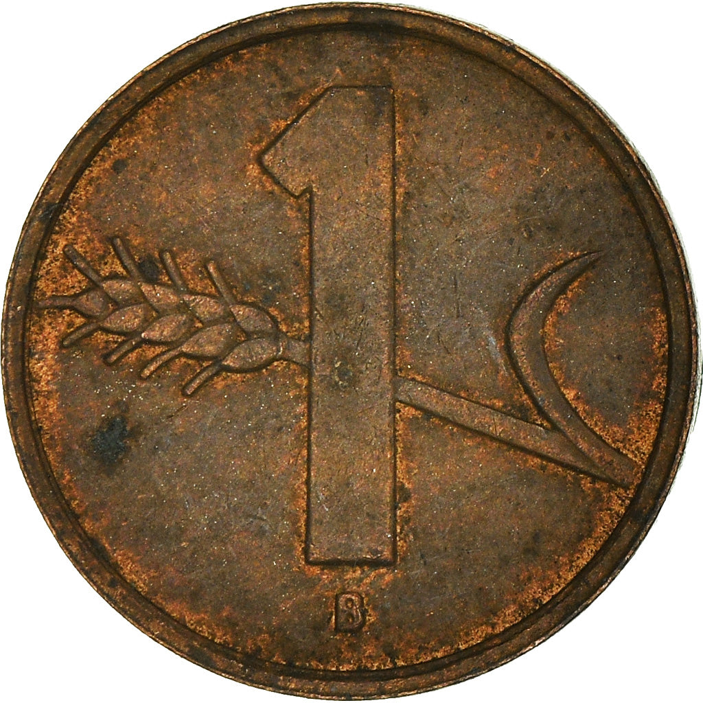 Coin, Switzerland, Rappen, 1951