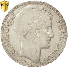 Coin, France, Turin, 10 Francs, 1932, Paris, PCGS, MS62, MS(60-62), Silver