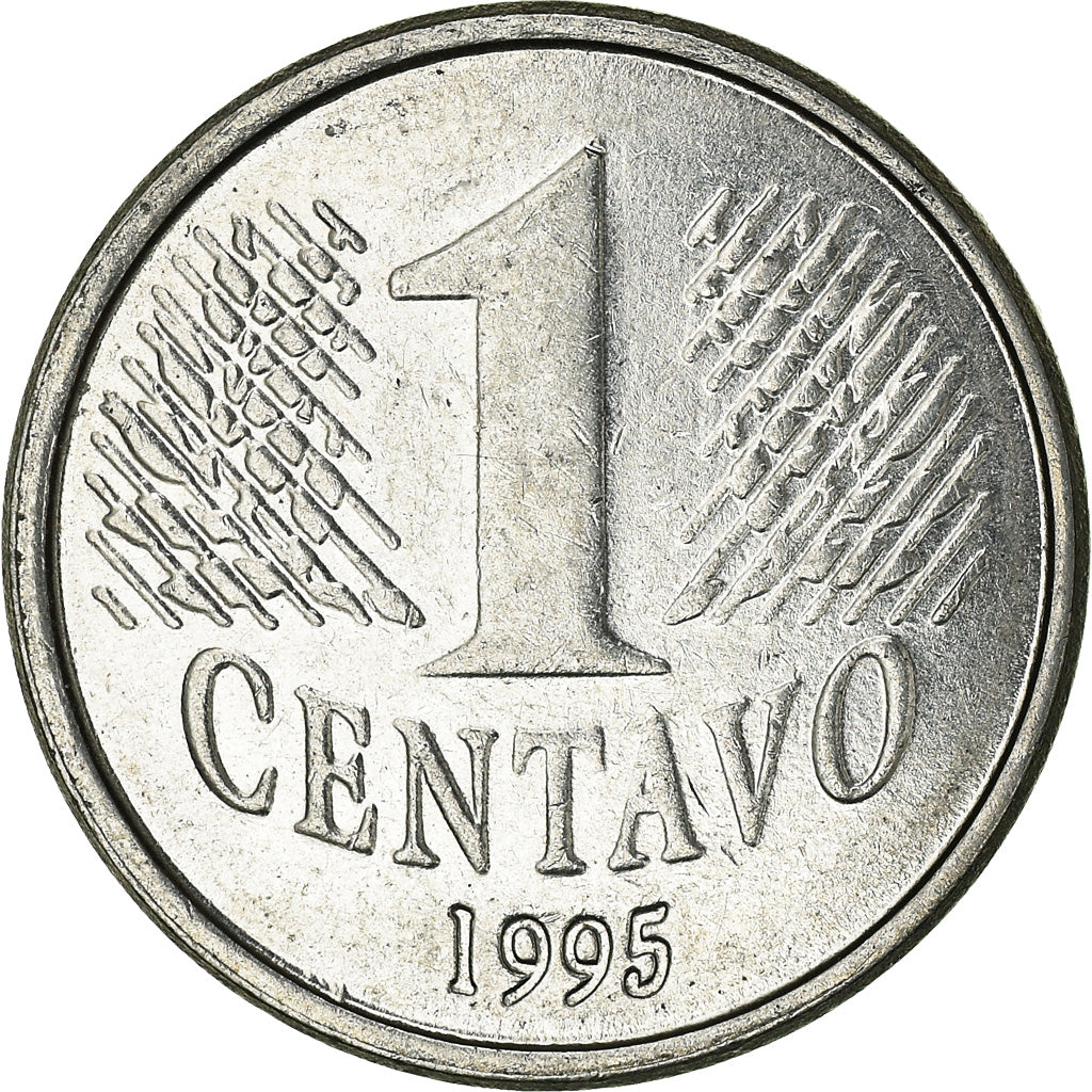 Coin, Brazil, Centavo, 1995