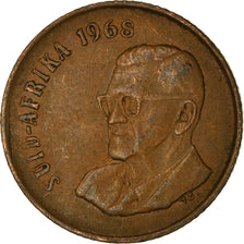 Coin, South Africa, 2 Cents, 1968