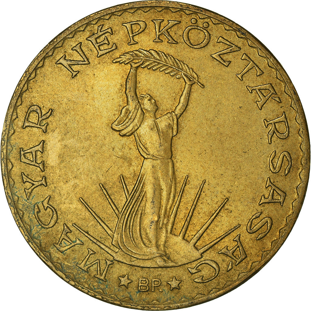 Monnaie, Hongrie, 10 Forint, 1985